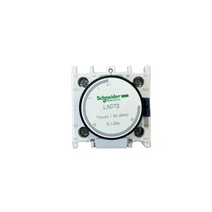AC Electricity Type LC1D Contact Power-On Delay Module LADT2 LADR4 Time Delay Block Adjustable Power Delay from 0.1-30s