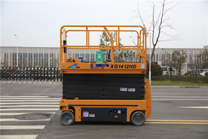 Plateforme élévatrice à ciseaux autopropulsée XG1412HA de 13,8 m pour travaux de construction en intérieur, gain de place - Product Image 4
