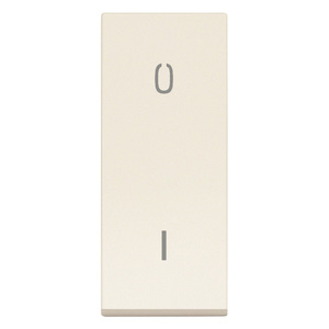 Interruttore a bilanciere 2P 20AX 4.6x2.7x5.6cm Finitura Canapa - Product Image 1