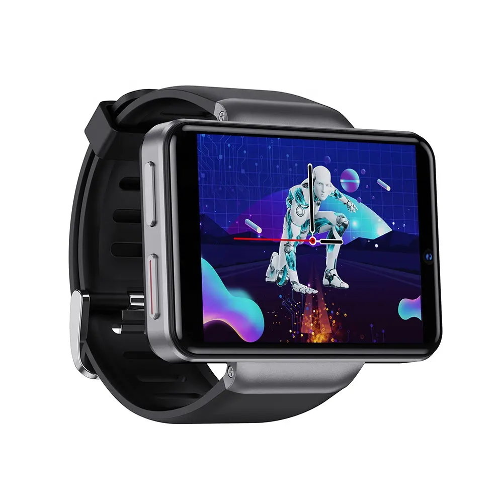 DM101 4G Smart Watch 3GB+32GB 2.41 Inch IPS Screen Dual Cameras GPS Wifi 2080mAh Battery Smartwatch