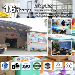 Parque de Juegos Interior, Laberinto Infantil, Equipo de Juego Suave, Trampolín Grande <span class=keywords><strong>para</strong></span> Niños, PVC Anti-Tóxico, Castillo Inflable con Más de 100 Elementos - Product Image 6