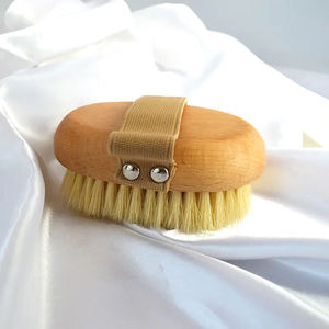 Cepillo de cerdas suaves para la piel muerta, exfolia de forma natural, estimula el flujo linfático y la Sangre, cepillos corporales para limpieza y exfoliación - Product Image 5