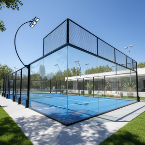 Fabricant sur mesure de terrains de padel super panoramiques de luxe, ensemble complet d'équipements pour les clubs, les hôtels et les compétitions professionnelles - Product Image 1