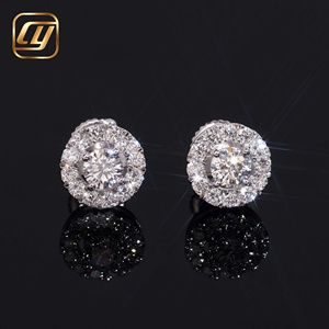 Pendientes de Diamantes Cultivados en Laboratorio con Corte VVS y Color D, Plata S925, Certificados por IGI, de Moda para Boda y Compromiso, Stock al por Mayor de Fábrica CHOYUE - Product Image 6