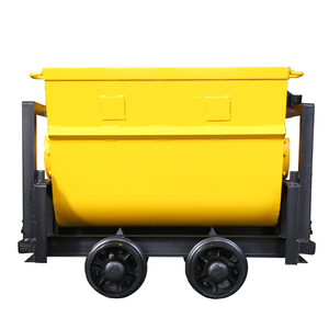Chariot minier souterrain à benne basculante pour le transport du charbon sur rail - Product Image 2