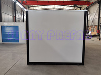PORTES MULTIPLES matériau en acier préfabriqué assembler empilable pliable conteneur mobile stockage portable unités de self stockage