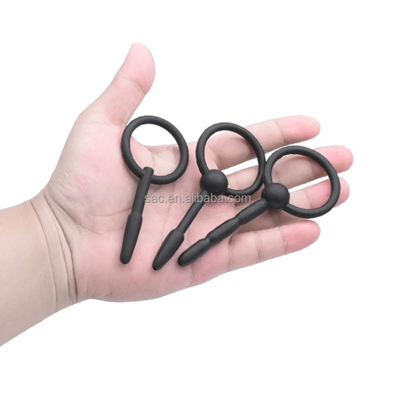 Sacknove 8pcs Male Sex Toys - SM Silicone Horse Eye Sounding Rods