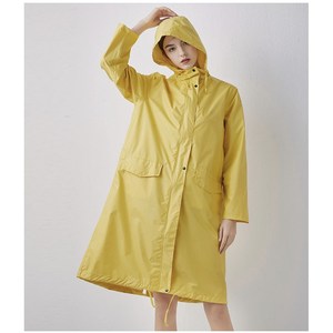 Cape imperméable longue en nylon pour femmes la plus vendue pour la marche en Corée et au Japon - Product Image 3