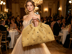 Borsa da Sera Prestige Cloud 2026 da Donna, Tinta Unita, Chiusura Magnetica <span class=keywords><strong>di</strong></span> Alta Gamma, Borsa a Mano per Feste - Product Image 2