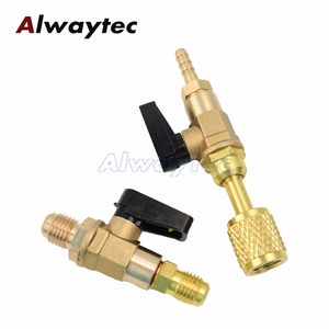 प्रशीतक गेंद वाल्व एडाप्टर 7/16 "saaadter एयर कंडीशनर सीधे बंद-ऑफ वाल्व <span class=keywords><strong>r134a</strong></span> r12 r410 के लिए - Product Image 4