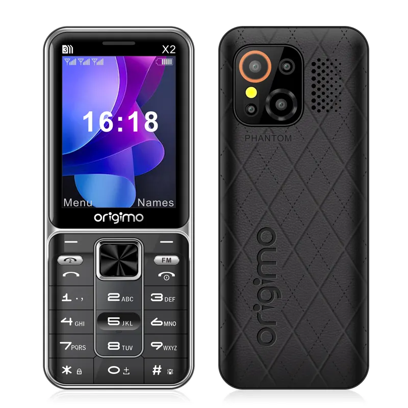 2.8 인치 GSM 휴대 전화 세 SIM 카드 세 대기 정사이즈 키패드 2G 바 전화 지원 OEM ODM 저렴한 가격