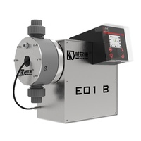 Bomba Dosificadora Digital BLDC de 90L/H y 10 Bar, PVC IP65, RS485 Modbus 4-20mA para Electrolizador de Hidrógeno Verde, Caldera RO, OEM