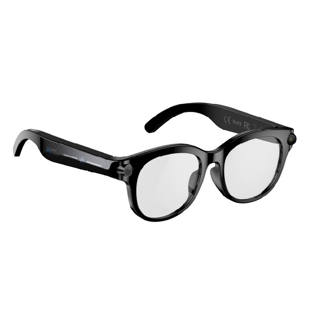 High-performance Cost-effective for Voice Touch Control First-person Video Shooting AI Smart Glasses App Control Auto