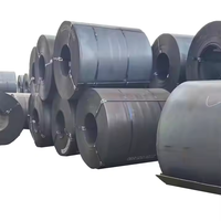 Bobina de Acero al Carbono Laminado en Caliente, Estándar ASTM, Materia Prima Metálica Industrial