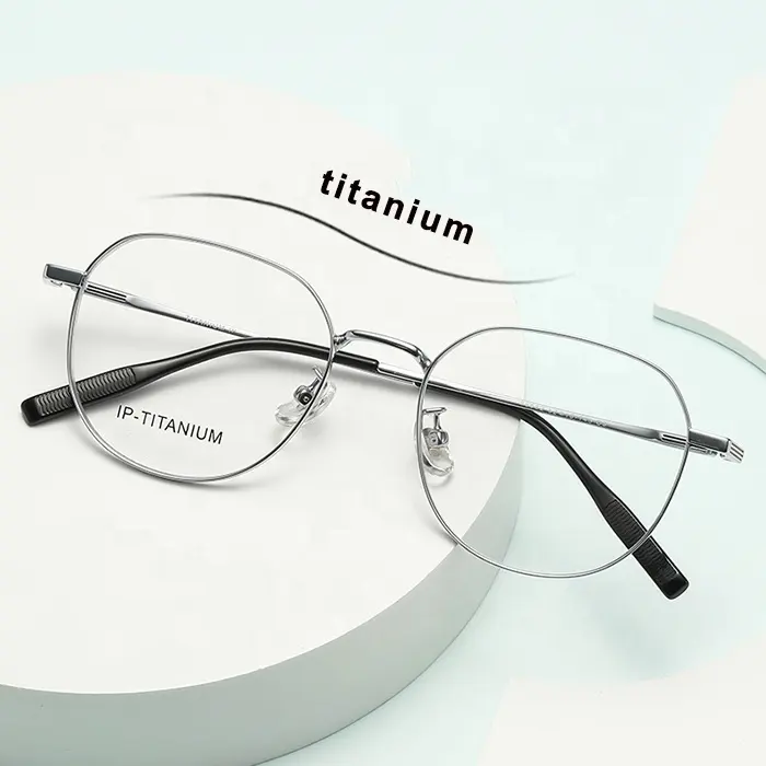 Новая дизайнерская оправа для очков, Высококачественная титановая оправа для очков