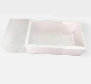 Boîte à tiroir coulissant en papier avec fenêtre transparente en PVC, multicolore, pour bijoux, bracelets, cosmétiques, petits cadeaux, emballage en gros - Product Image 5