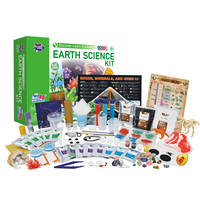 Fabricant de kits d'apprentissage ODM/OEM BIG BANG SCIENCE, kit de sciences de la Terre pour les cours STEAM à l'école, plus de 80 expériences de géologie et de nature