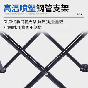 Silla Plegable para Camping Verde, Silla Portátil para Playa y Pesca con Reposabrazos, Silla Ligera Plegable para Uso en Exteriores - Product Image 5