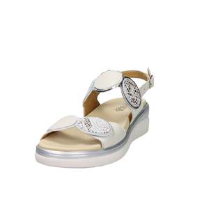 Cinzia Soft Sandales à plateforme pour femmes, couleur blanche, IO20687, chaussures d'été confortables - Product Image 1
