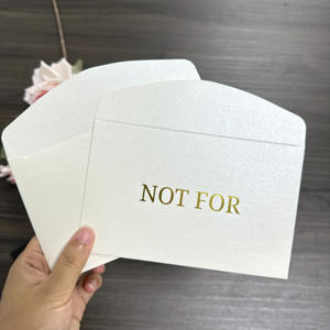 مغلفات للبيع بالجملة بحجم شعار مخصص ولون مغلف أموال للهدايا والمحافظ - Product Image 4