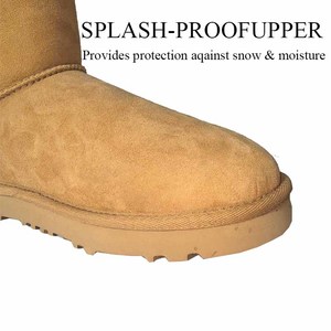 מגפי שלג סיטונאי של נשים ללא להחליק עור אמיתי עור חיצוני נשים נוח להחליק-על קרסול - Product Image 3