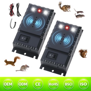 Répulsif Ultrasonique Amélioré 2026 pour Rongeurs, à Brancher et à Piles, Anti-Martre, Empêche les Souris et les Rats de S'infiltrer dans la Voiture, le Grenier et la <span class=keywords><strong>Garage</strong></span> - Product Image 1