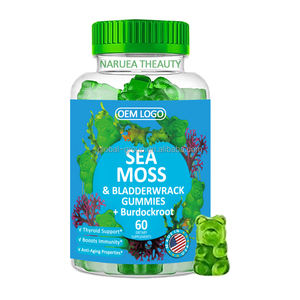 Gomitas de Musgo Marino con Aceite de Semilla Negra, Ashwagandha, Raíz de Bardana y Algas Marinas <span class=keywords><strong>para</strong></span> el <span class=keywords><strong>Sistema</strong></span> Inmunológico - Product Image 3