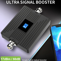 Kit amplificateur de signal 3G 4G 5G, répéteur de signal mobile avec écran LCD, amplificateur de signal avec antenne, accélérez la vitesse des données mobiles