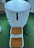 Syochi Baignoire de Plongée Froide Portable avec Refroidisseur d'Eau 0.3HP/0.6HP, Baignoire Gonflable pour Thérapie par le Froid