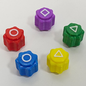 Ensemble de jeu coréen traditionnel Gonggi Jack Stone Pebbles (5 pièces) pour filles, jouet anti-stress pour attraper et lancer des pierres - Product Image 5