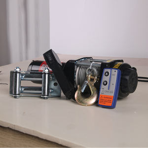 Treuil de Remorquage Électrique <span class=keywords><strong>12V</strong></span> 13500 Lb Haute Résistance pour 4X4, Treuil Électro-Hydraulique - Product Image 3