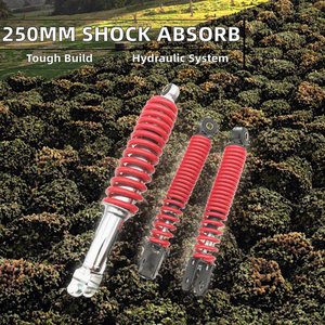 Nouvel <span class=keywords><strong>amortisseur</strong></span> de suspension avant de 250 mm pour <span class=keywords><strong>mini</strong></span> <span class=keywords><strong>quad</strong></span> ATV pour enfants, karting, voiturette de golf - Compatible avec 50cc 90cc 70cc 125cc - Pièces chinoises - Product Image 2
