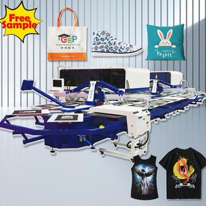 Đa màu sắc hình bầu dục màn hình máy in cho t Áo sơ mi in ấn máy in cho hàng may mặc/ - Product Image 3