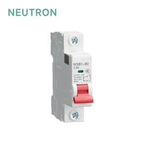 Wsb1 80 <span class=keywords><strong>MCB</strong></span> 3P 4P 230V 400V 6kA B C D loại 6A 20A 63A 80A bảo vệ đường dây điện - Product Image 2