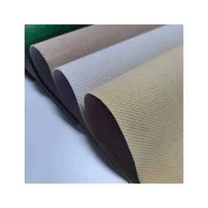 Elbise ve ceket ve hediye kutuları için kullanılan yanmış baskı ile fabrika özelleştirilmiş tasarım kadife kumaş kaplı kağıt