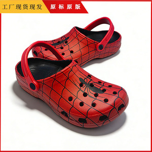 Nuovi Sandali da Spiaggia di Tendenza, <span class=keywords><strong>Scarpe</strong></span> con Fori, Tema Supereroi Spider-Man, Cartoni Animati 3D, per Adulti, Traspiranti in EVA, per Vacanze - Product Image 4