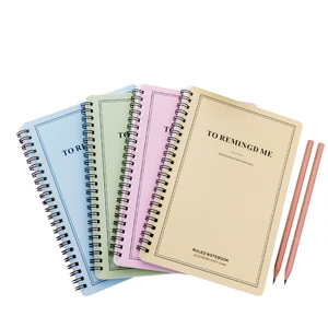 Cuaderno Espiral BECOL al por Mayor, Estilo Fresco con Combinación de Colores Morandi, Cuaderno de Ejercicios A5, Cuaderno Pequeño con Espiral para Estudiantes - Product Image 1