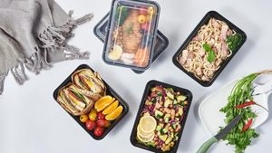 Recipientes para Preparación de Comidas con Tapas, Recipientes de Plástico para Almacenamiento de Alimentos de 32 oz, Loncheras de 1 Compartimento - Product Image 5