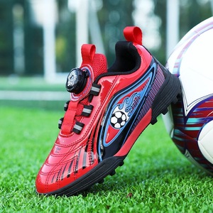 Chaussures de football pour <span class=keywords><strong>enfants</strong></span>, boucle rotative, antidérapantes, chaussures de football en gazon artificiel, TF, courtes, souples, respirantes, entraînement en plein air, automne, été - Product Image 6