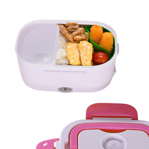 Boîte à lunch électrique minimaliste pour la maison et la voiture, chauffe-aliments portable, boîte à lunch électrique en plastique - Product Image 4