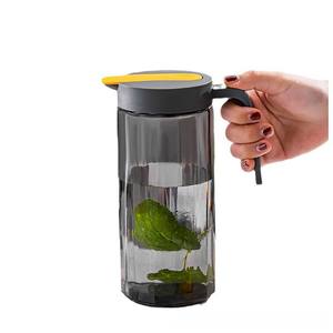 Jarra de <span class=keywords><strong>Agua</strong></span>/Jugo Redonda de Vidrio de 32 oz/1 Litro al por Mayor de Fábrica con 4 Vasos, Diseño Minimalista con Tapa y Asa para Regalos Empresariales - Product Image 6