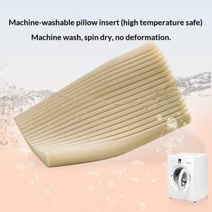 Oreiller cervical de qualité <span class=keywords><strong>alimentaire</strong></span>, protection de la colonne vertébrale, 100% coton, ergonomique, doux, anti-déviation, hypoallergénique pour enfants - Product Image 2