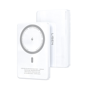 Lisen เครื่องชาร์จ<span class=keywords><strong>แบ</strong></span><span class=keywords><strong>ต</strong></span>เตอรี่ลิเธียมไร้สายขนาดเล็กขาย<span class=keywords><strong>ดี</strong></span>มาก PD 15W ธนาคารพลังงานแม่เหล็กแบบพกพา5000mAh - Product Image 1