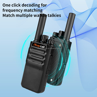 Walkie Talkie Analógico Bidireccional Maycall de 5 Vatios, Transceptor Intercomunicador FRS, Resistencia al Agua IPx4, Alcance de 3-10 KM, Carga Tipo-C