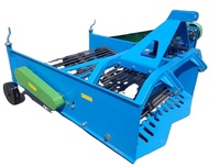 Machine à récolter les pommes de terre à deux rangs, tractée par un tracteur agricole, avec prise de force, avec certification CE