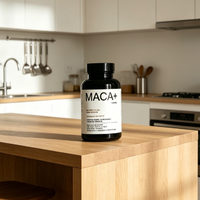 Capsules végétariennes de poudre de racine de Maca 1500mg Marque Blanche – Compléments alimentaires à base de plantes rouges et jaunes pour adultes, enfants et femmes enceintes