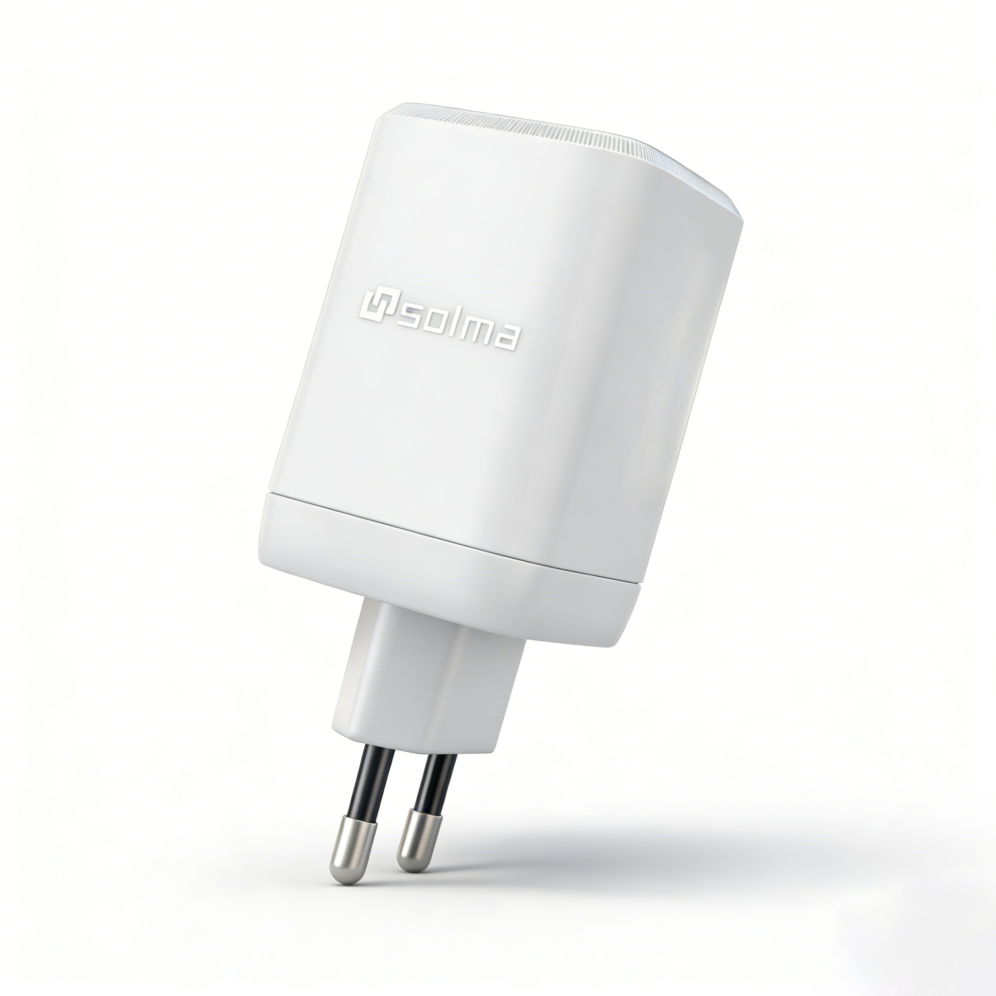 Caja de embalaje de cable de datos del cargador blanco