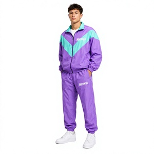 Eco-Friendly Solid Summer Lightweight Nylon Windbreaker Tracksuit Activewear Panel Work <b>Wind</b> <b>Breaker</b> Suit Customized Design Suit - Product Image 1