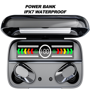 Auriculares inalámbricos M3 Tws, cascos con batería externa de 2000mah, tipo C, V5.3, graves, Hifi, estéreo, intrauditivos, para videojuegos - Product Image 1