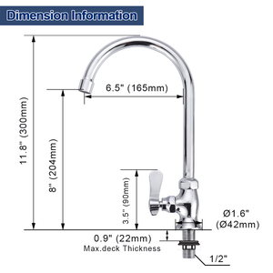 Robinet d'évier <span class=keywords><strong>de</strong></span> cuisine en laiton 360 robinet <span class=keywords><strong>de</strong></span> cuisine pivotant monté sur le pont robinet d'évier <span class=keywords><strong>de</strong></span> cuisine à <span class=keywords><strong>col</strong></span> <span class=keywords><strong>de</strong></span> <span class=keywords><strong>cygne</strong></span> à levier unique - Product Image 5